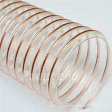 100m HVAC Air Conditioner Ducting Copper Wire Reinforced Plastic Hose